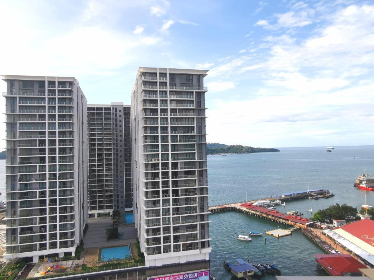 M Centro City Centre @ Gaya Street By Sunset Seaview Vacation Condos Kota Kinabalu Kültér fotó