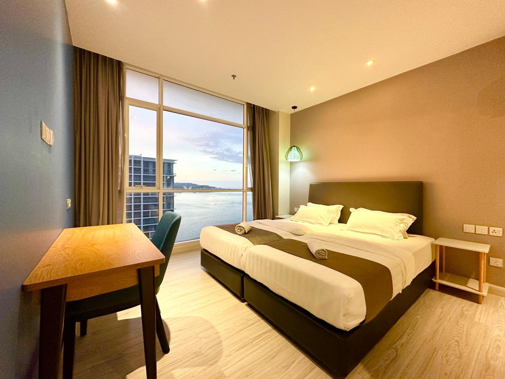M Centro City Centre @ Gaya Street By Sunset Seaview Vacation Condos Kota Kinabalu Kültér fotó