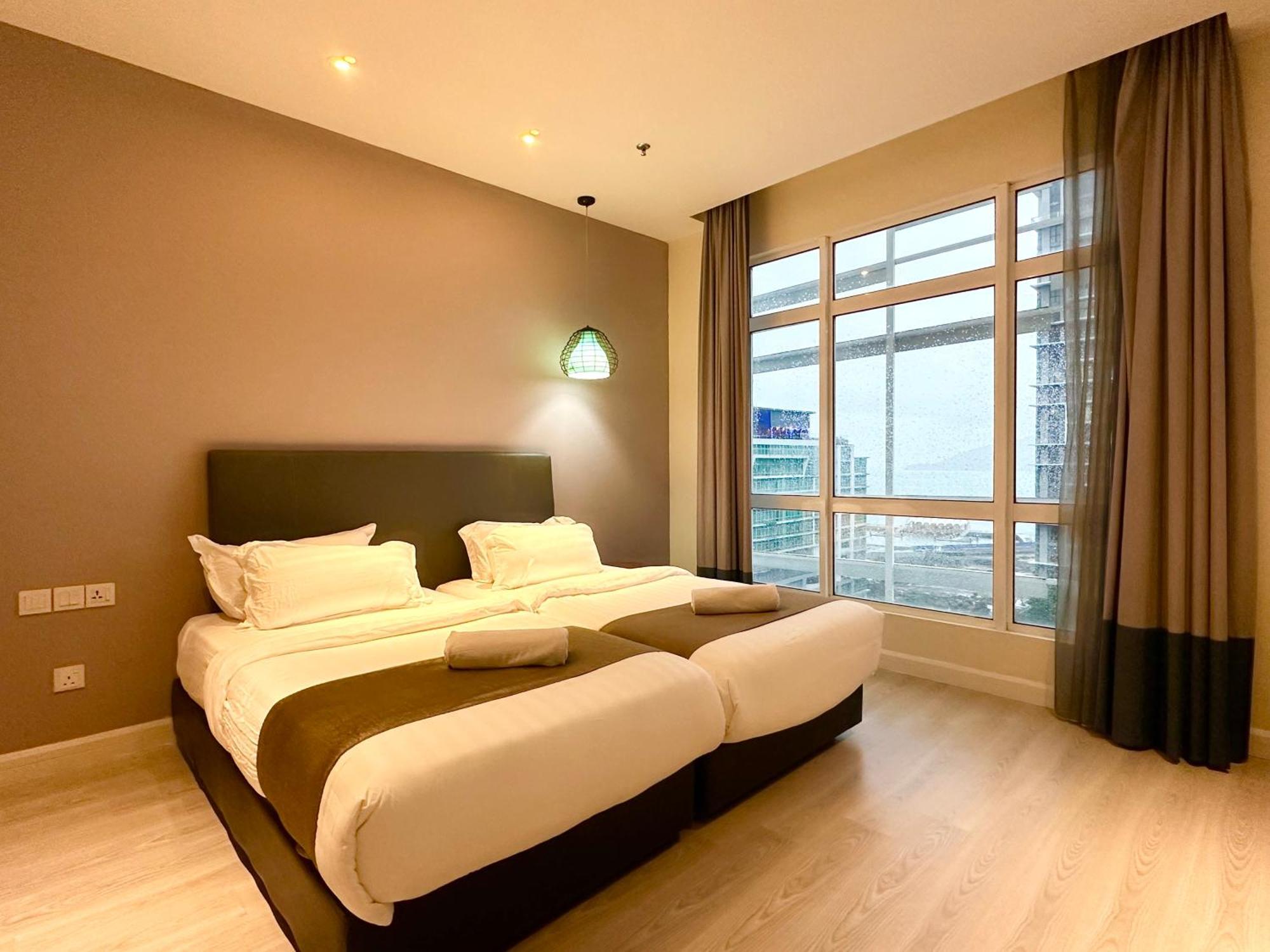M Centro City Centre @ Gaya Street By Sunset Seaview Vacation Condos Kota Kinabalu Kültér fotó